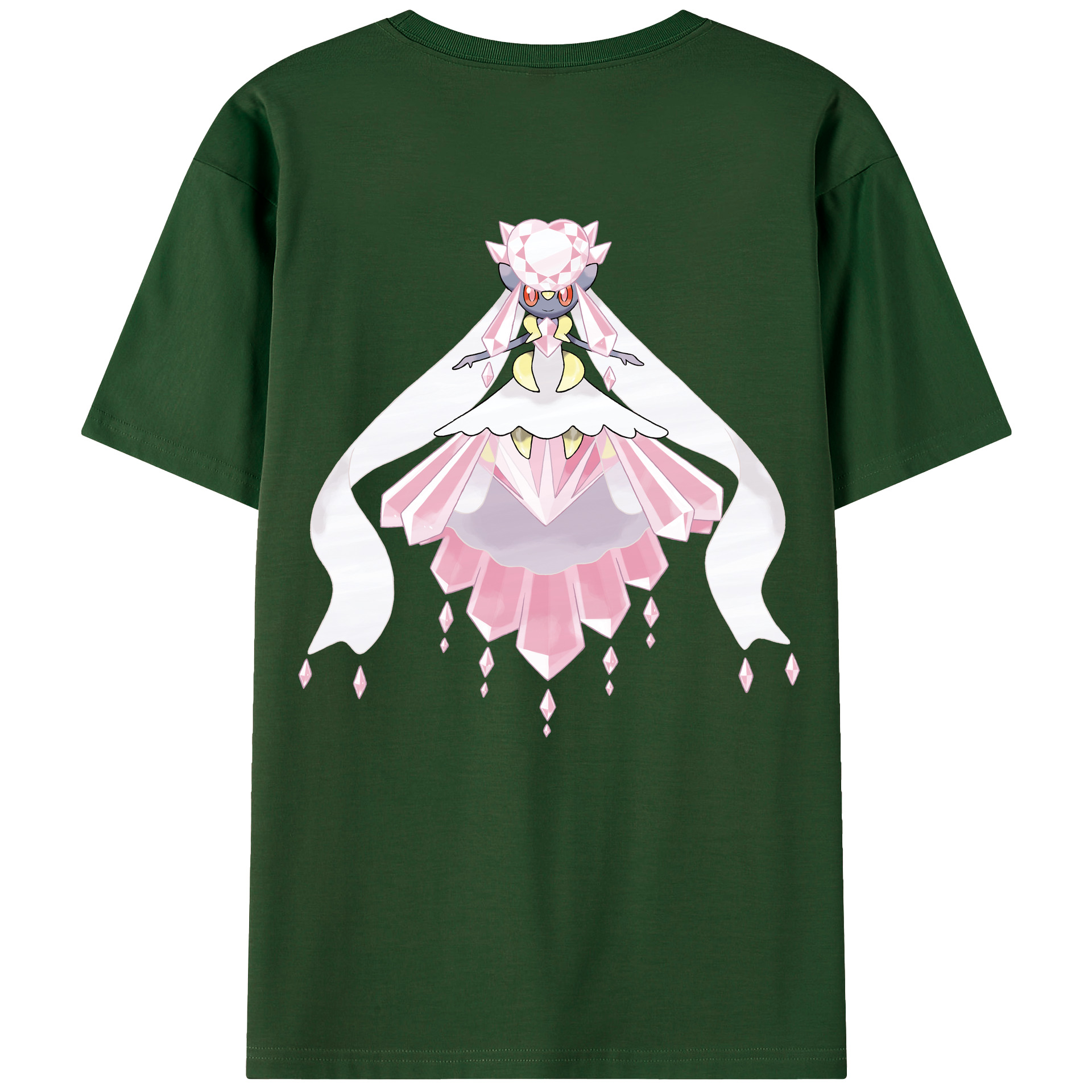 （画像用） ポケットモンスター Pokémon 綿100％半袖Tシャツ（背面プリント）